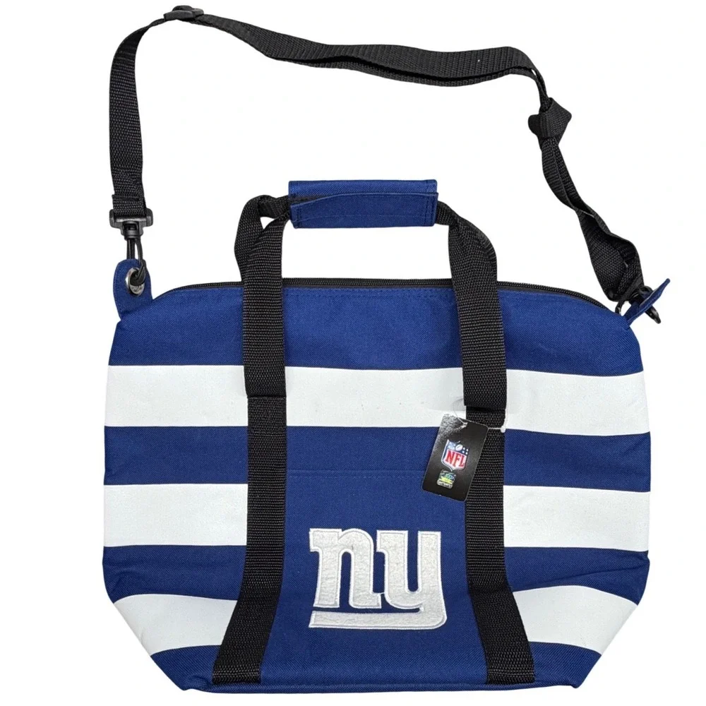 New York Giants NFL Cooler Bag Insulated Lunch Bag‎ Travel Shoulder Strap
